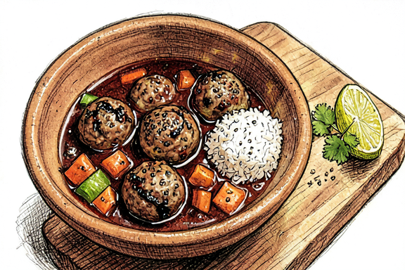 Albondigas en Chipotle